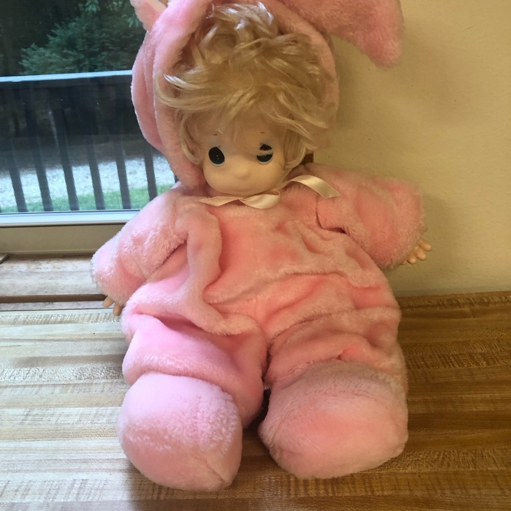 Precious Moments Pink Bunny Doll